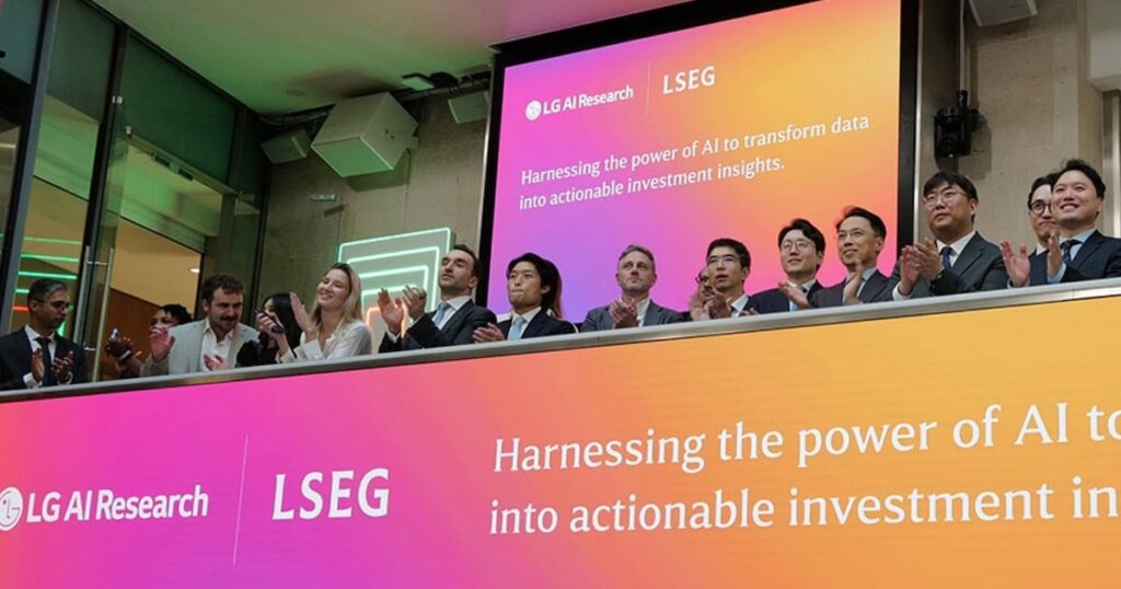 LG unveils EXAONE-BI finance AI agent, debuts commercial service with London Stock Exchange - CHOSUNBIZ - Chosun Biz