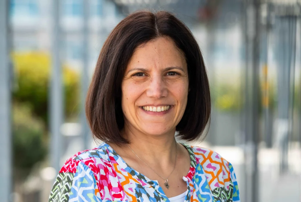 Professor Cosmina Dorobantu smiling