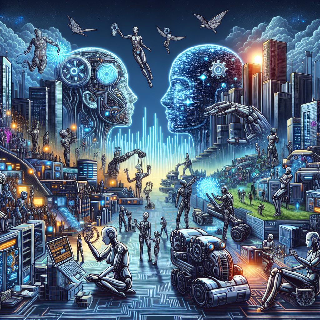 Race to the Future: Tech Titans Vie for AI Supremacy