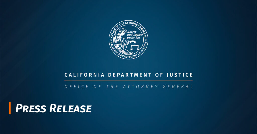 Attorney General Bonta, Consortium of Privacy Regulators Strongly Oppose Ban on State AI Regulation